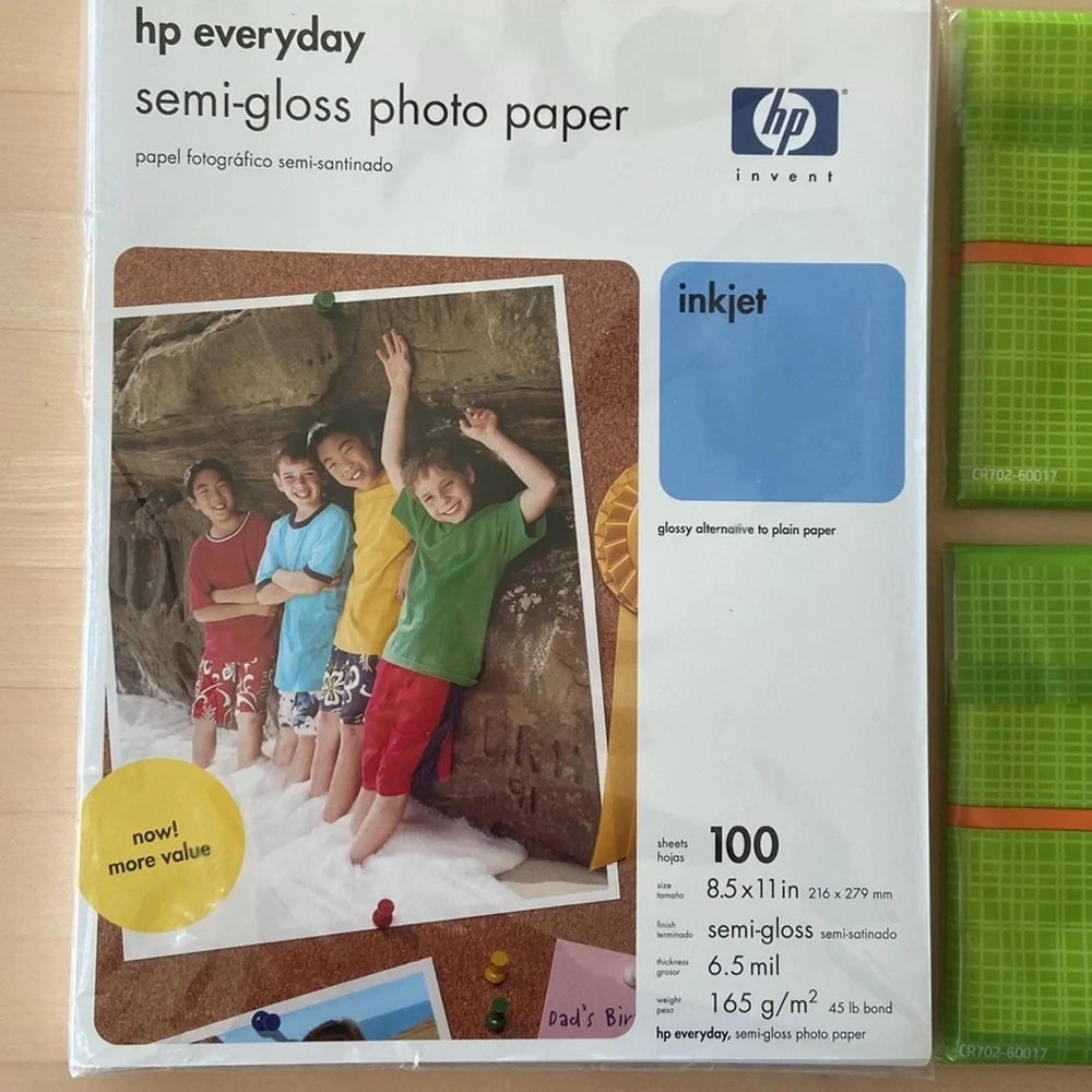 hp Everyday Semi-Gloss Photo Paper